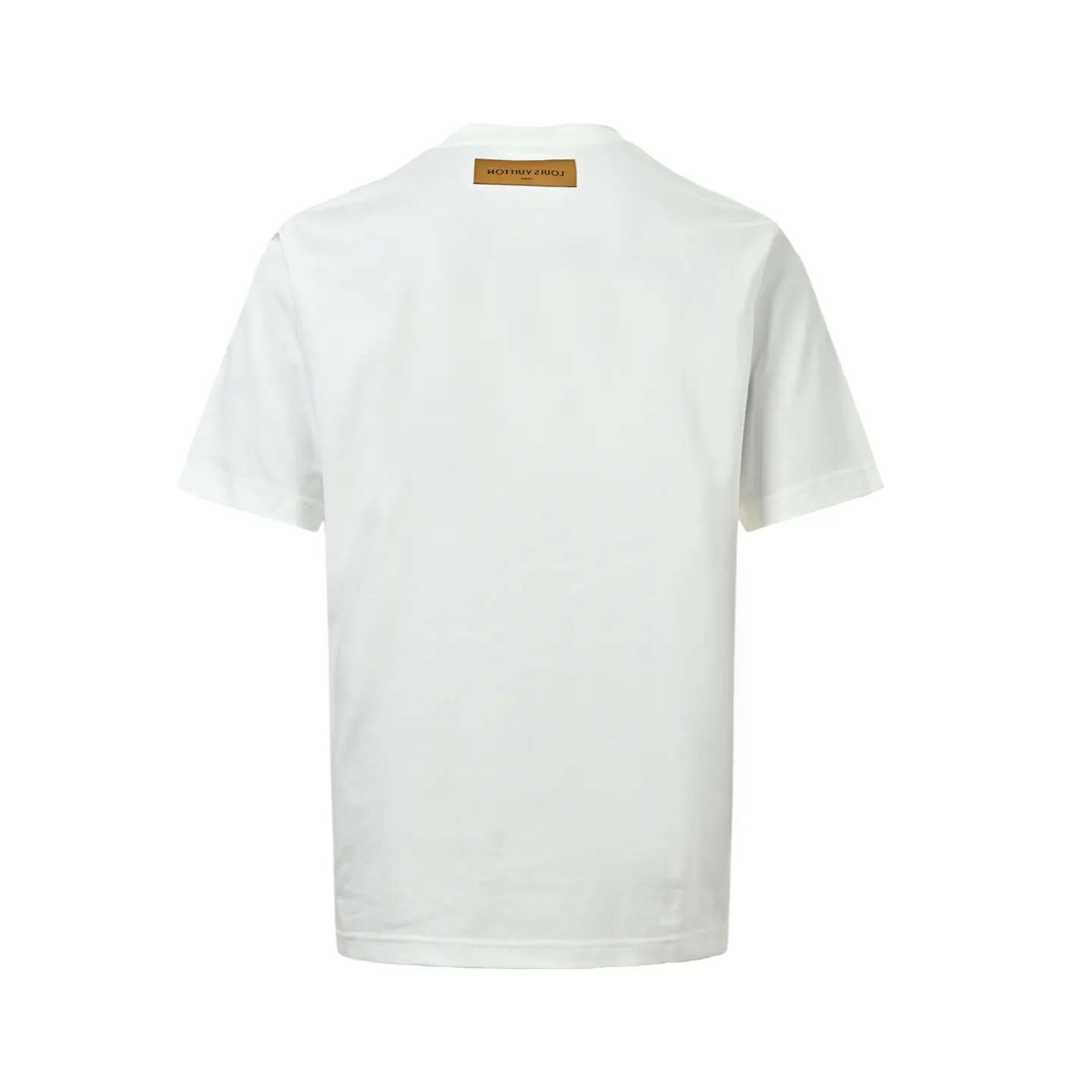 Louis Vuitton/Louis Vuitton 26ss flocked presbyopia logo printed short sleeves